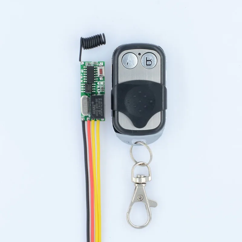 

Wireless RF Remote Control Switch System Mini Small Volume Receiver 315/433MHZ Waterproof Transmitter Micro 3v 5v 12V Relay