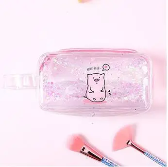 F Чехол для карандашей Kawaii estuche quicksand kalemlik с высокой вместительностью trousse scolaire stylo милые школьные принадлежности estuche escolar - Цвет: F
