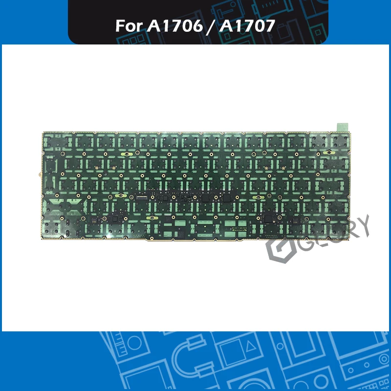 2016 2017 год ноутбук A1706 A1707 ES испанская клавиатура для Macbook Pro Retina 13 &quot15&quot Замена