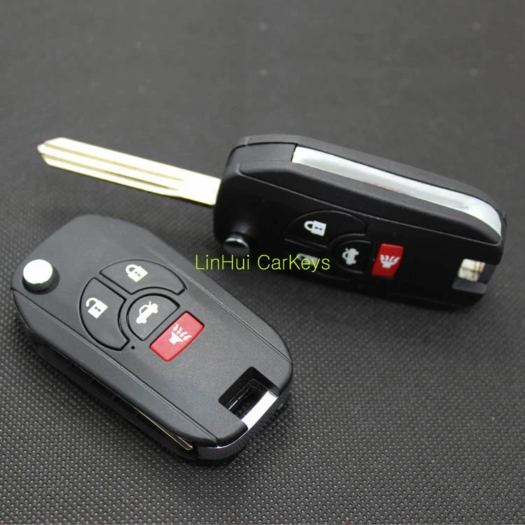 PINECONE для NISSAN Sunny March Tiida Sylphy 3 + 1 кнопки необработанное лезвие модифицированные