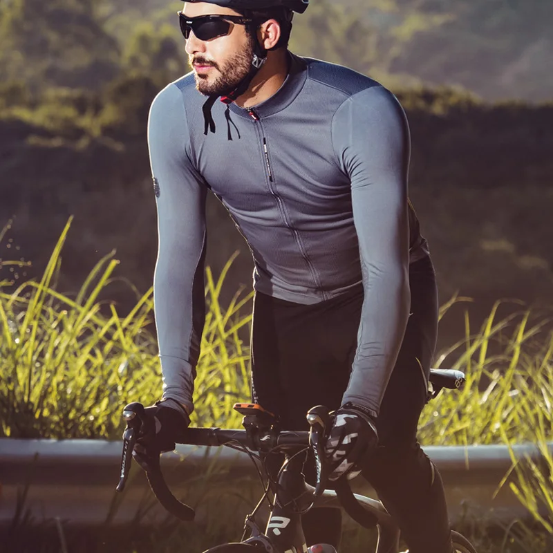 Santic 4 цвета Осенняя мужская велосипедная куртка с длинным рукавом Ciclismo Одежда для горного велосипеда дышащая куртка для горного велосипеда