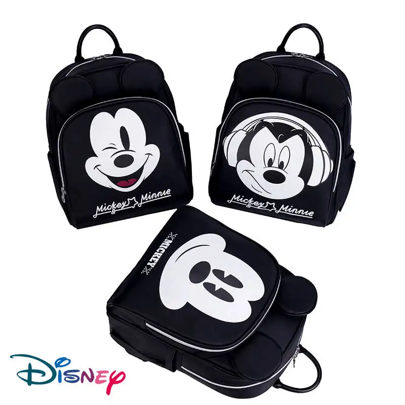 

Disney new fashion ladies backpack street trend Mummy bag outdoor with baby large capacity Diaper Bags cartoon mickey Minnie