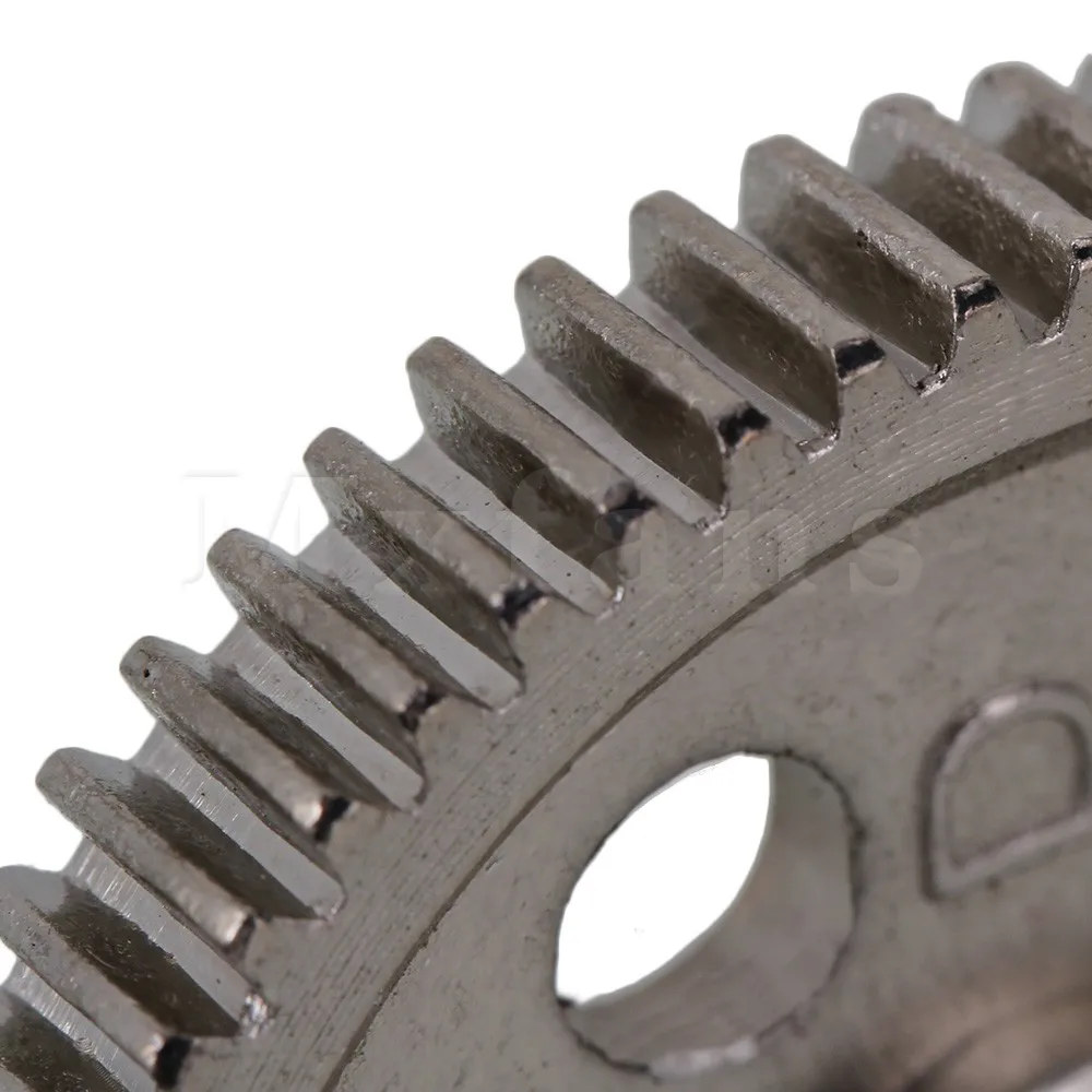 

Mxfans 03004 Silver Zinc Alloy 58 Teeth 58T Differential Main Gear for HSP RC 1:10 Car 0.6 Module