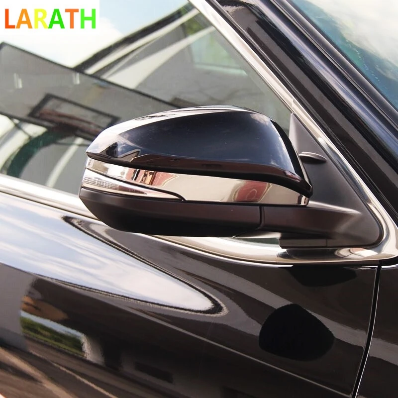 Новый для Toyota Highlander Kluger XU50 2014 2015 ABS хром зеркало заднего вида крышка зеркала
