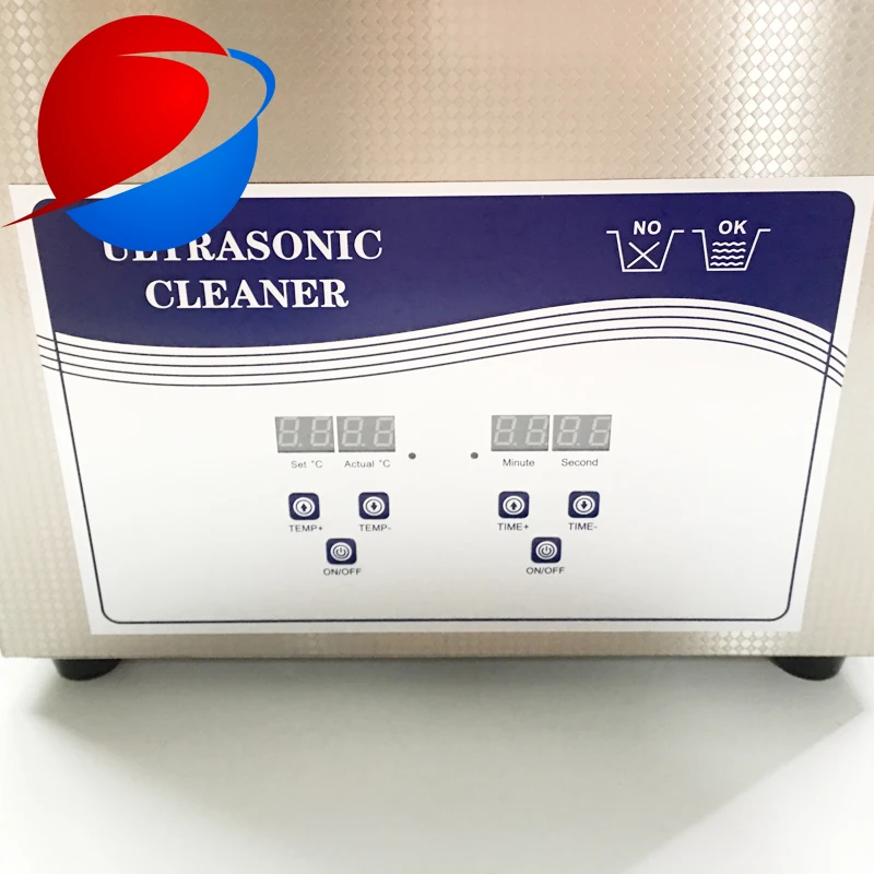 

10 liter Ultrasonic Cleaner with Heating Timer to cleaning Remove Oil Rust