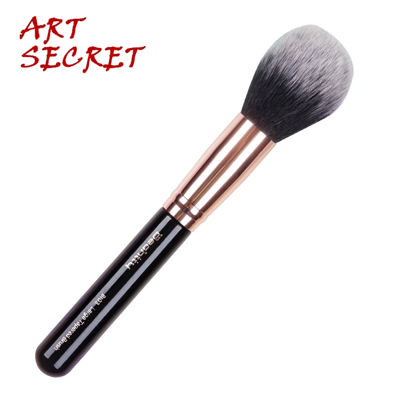

Artsecet LargeTapered Pointed Powder Blusher Brush High Quality Synthetic Hair Rose Gold Ferrule Pro Makeup Brush Cosmetic Tool