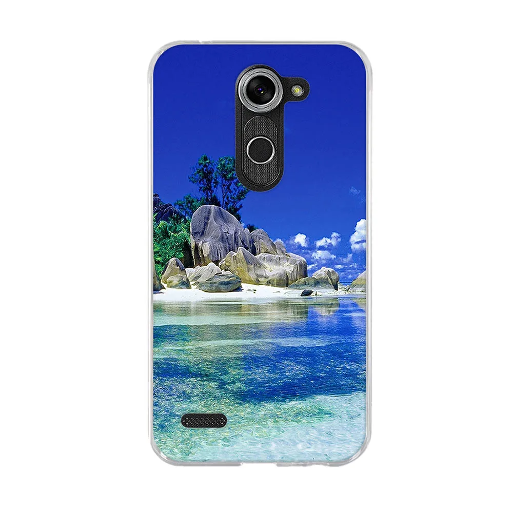 3D Luxury TPU Case For LG X mach Fast K600 5.5 inch Soft Silicon Cover Back Phone Cases Shells | Мобильные телефоны и