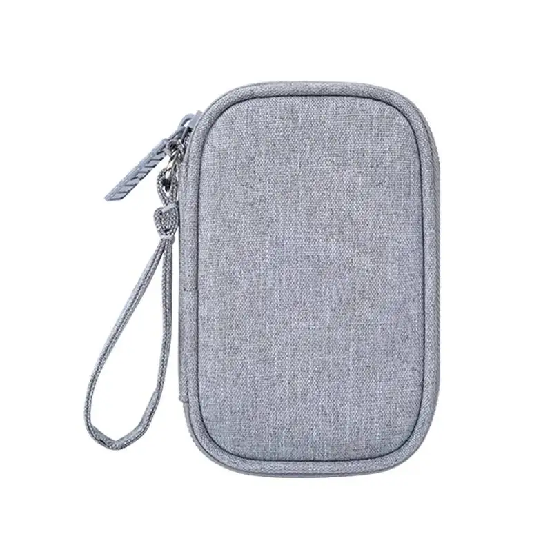 Fashion Earphone Holder Case Protection Bag For Headset Accessories Earbuds Memory Card USB Cable Travel Carrying | Электроника