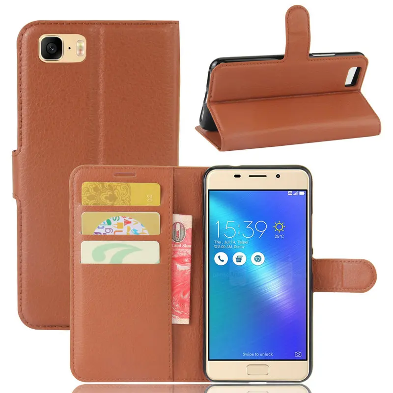 Чехол книжка для Asus Zenfone 3s Max ZC521TL x00gd 5 2 дюйма кожаный чехол бумажник Pegasus задняя