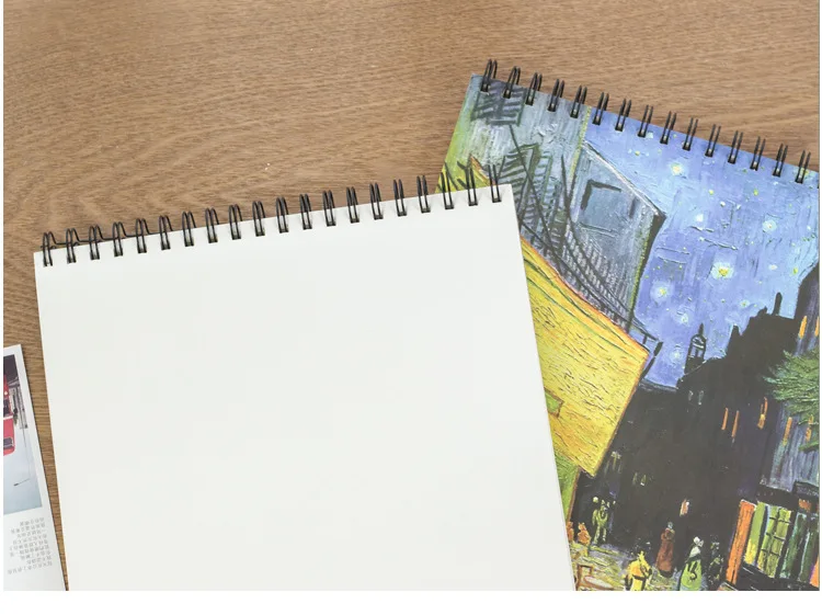 Простой блокнот бумажный блокнот пустой дневник Sketchbook Art A4 блокнот Sketchbook Artiste Papier для рисования школьные принадлежности