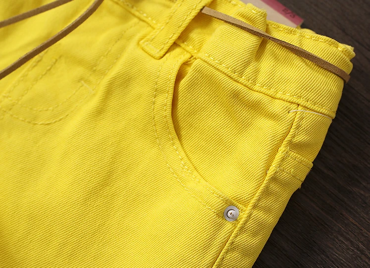 Новые шорты летние для маленьких девочек модные с вышивкой детские хлопковые