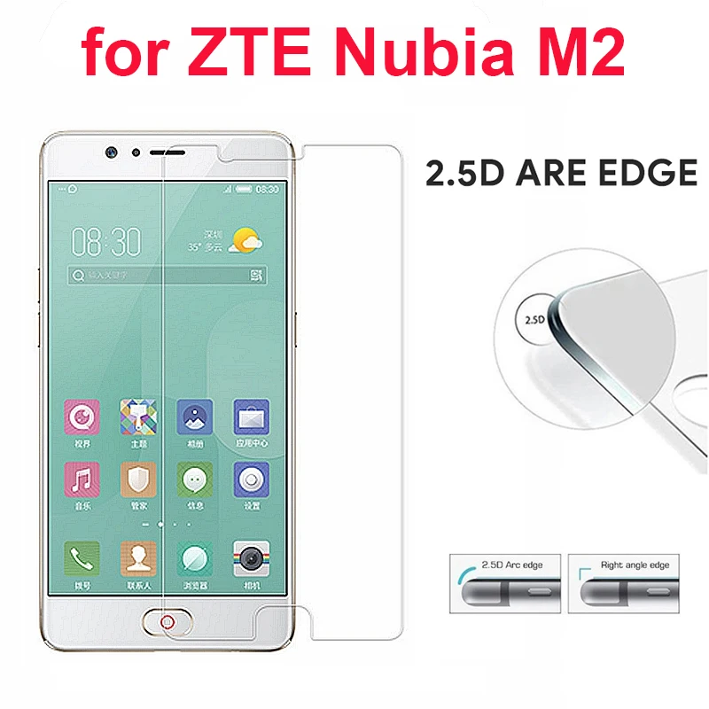 

Ультратонкое закаленное стекло премиум-класса для ZTE Nubia M2, защита экрана 9 H, закаленная пленка для ZTE M2, защита стекла