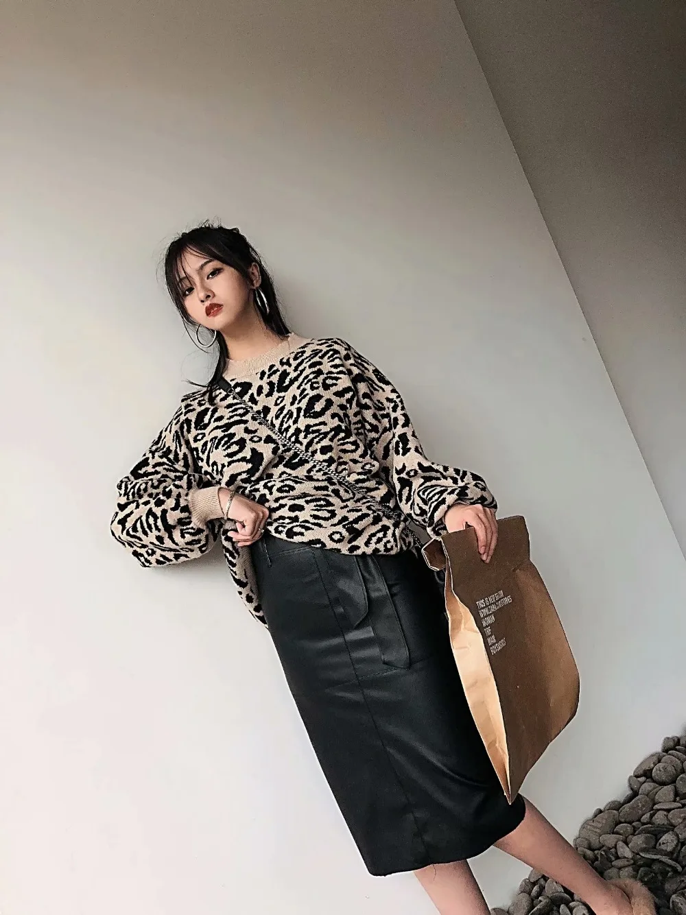 Heydress/ Осенняя винтажная юбка из искусственной кожи с бантом и поясом, с оборкой, с высокой посадкой, на молнии сзади, юбки, повседневные Faldas Mujer