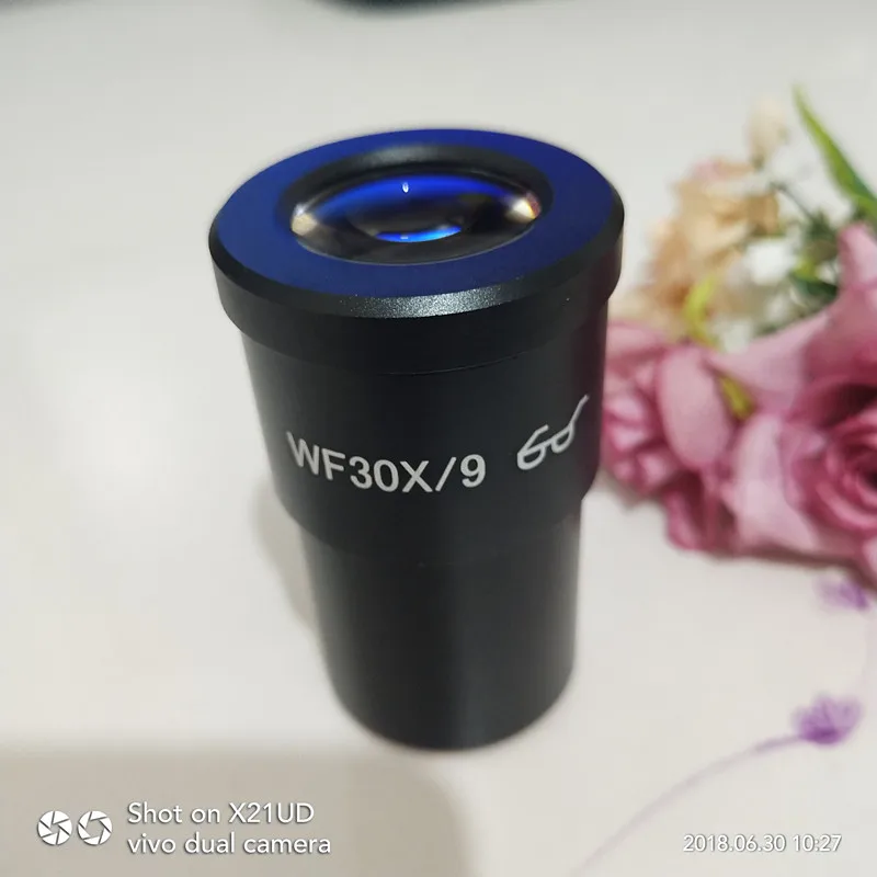 WF30X высокая точка зрения широкоугольный 9 мм поле оптический стерео микроскоп