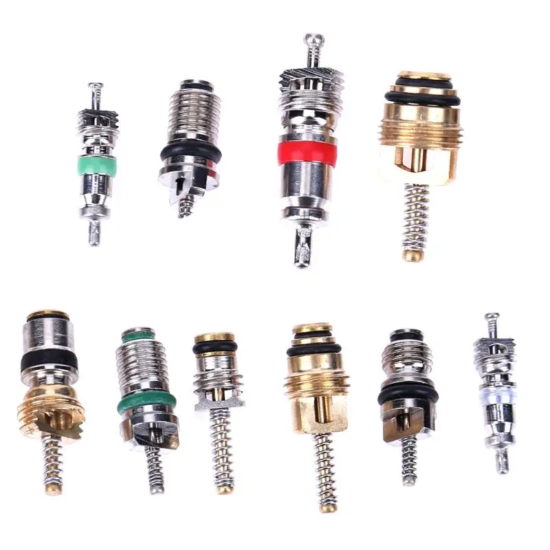 VODOOL 100 шт. R134A автомобильный Кондиционер A/C сердечник клапаны в ассортименте набор