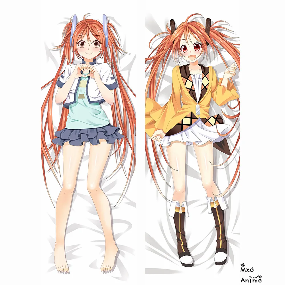 

Anime Black Bullet Tina & Aihara Enju & Tendou Kisara Dakimakura throw pillow case hugging Body halloween pillow case covers