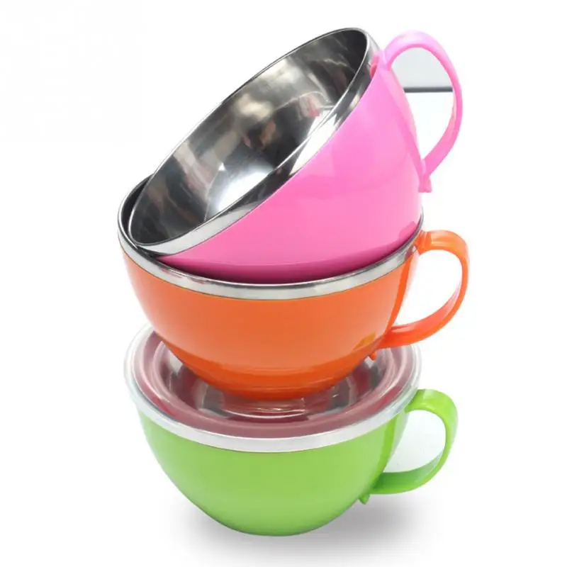 900ml Food Container Kitchen Accessories Stainless Steel Lunch Box Large Capacity Soup With Handle | Дом и сад