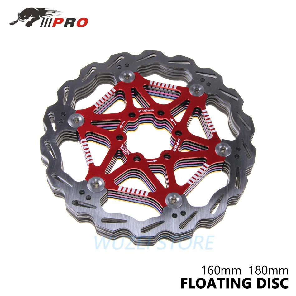 IIIPRO велосипед тормозной диск ротора DR-11FA 160/180/203 мм горный велосипед MTB велосипед плавающий дисковый кабель Запчасти Сделано в Тайване