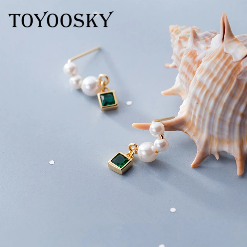 Женские серьги из серебра 925 пробы с жемчугом | Украшения и аксессуары