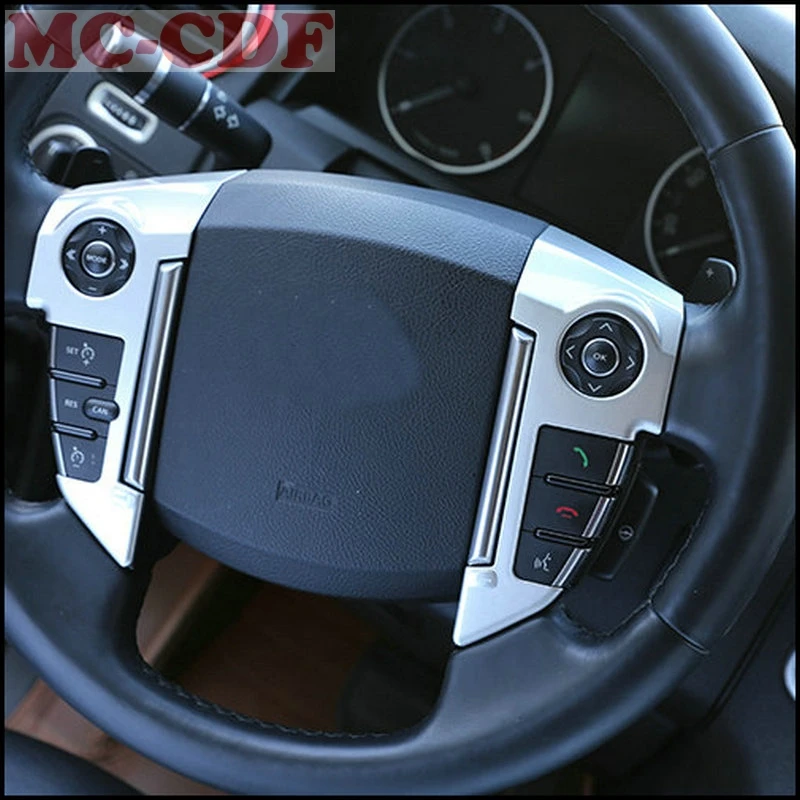 Хромированный чехол на руль для Land Rover Discovery 4 LR4 2010-2016 Range Sport RR 2010-2013 ABS