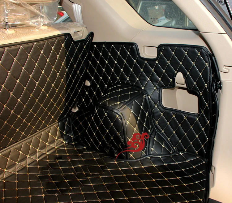 Автомобильный коврик для багажника из волоконной кожи kia sportage 2005 2006 2007 2008 2009 2010