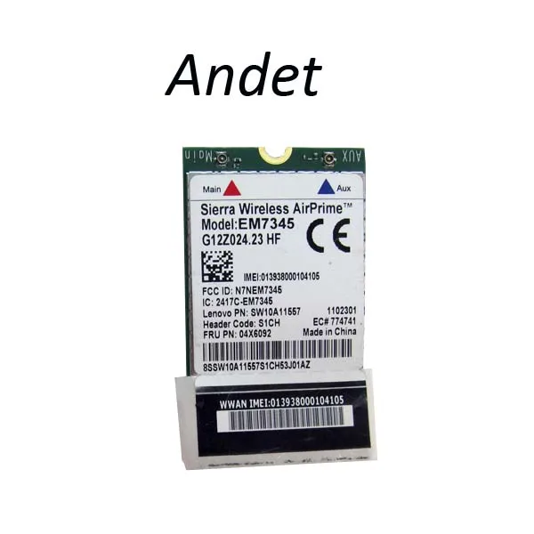 Новый/Orig em7345 для Lenovo ThinkPad T440 T540p w540 x240 x250 x1 gobi5000 4 г модуль NGFF M.2 WWAN 04X6014 LTE/HSPA + 42 Мбит/с
