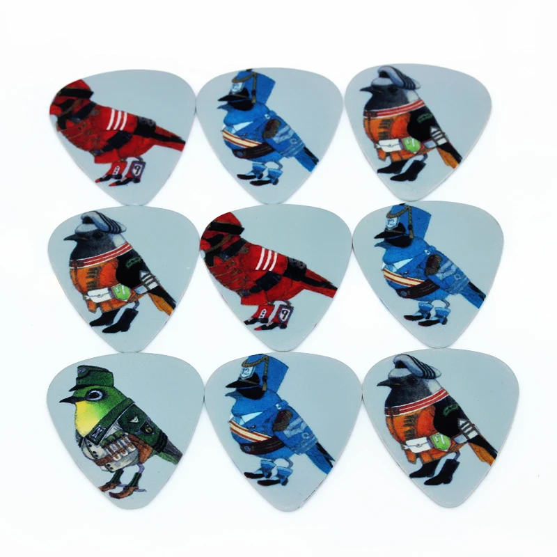 SOACH 10 шт. 1 0 мм высококачественные двухсторонние медиаторы для гитары бриллианты