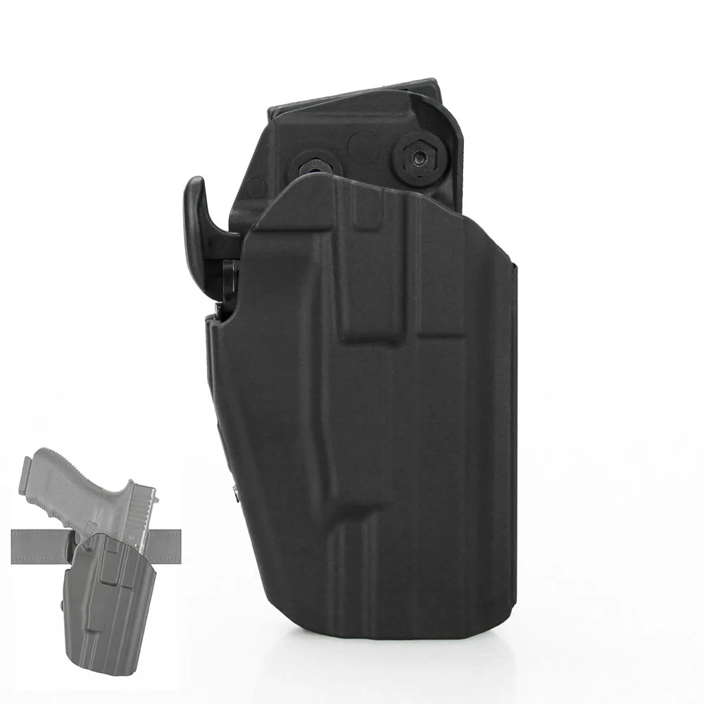 

PPT Tactical Pistol Holster Hight Quality Black Color Universal Hunting Holster Glock Holster Fit For G17 G20 G22 G37 PP7-0069