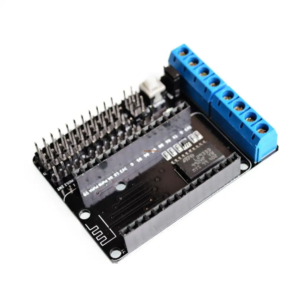 【AH ROBOT】NodeMCU щит для платы двигателя L293D ESP 12E от ESP8266 изолятор балки встряхивая