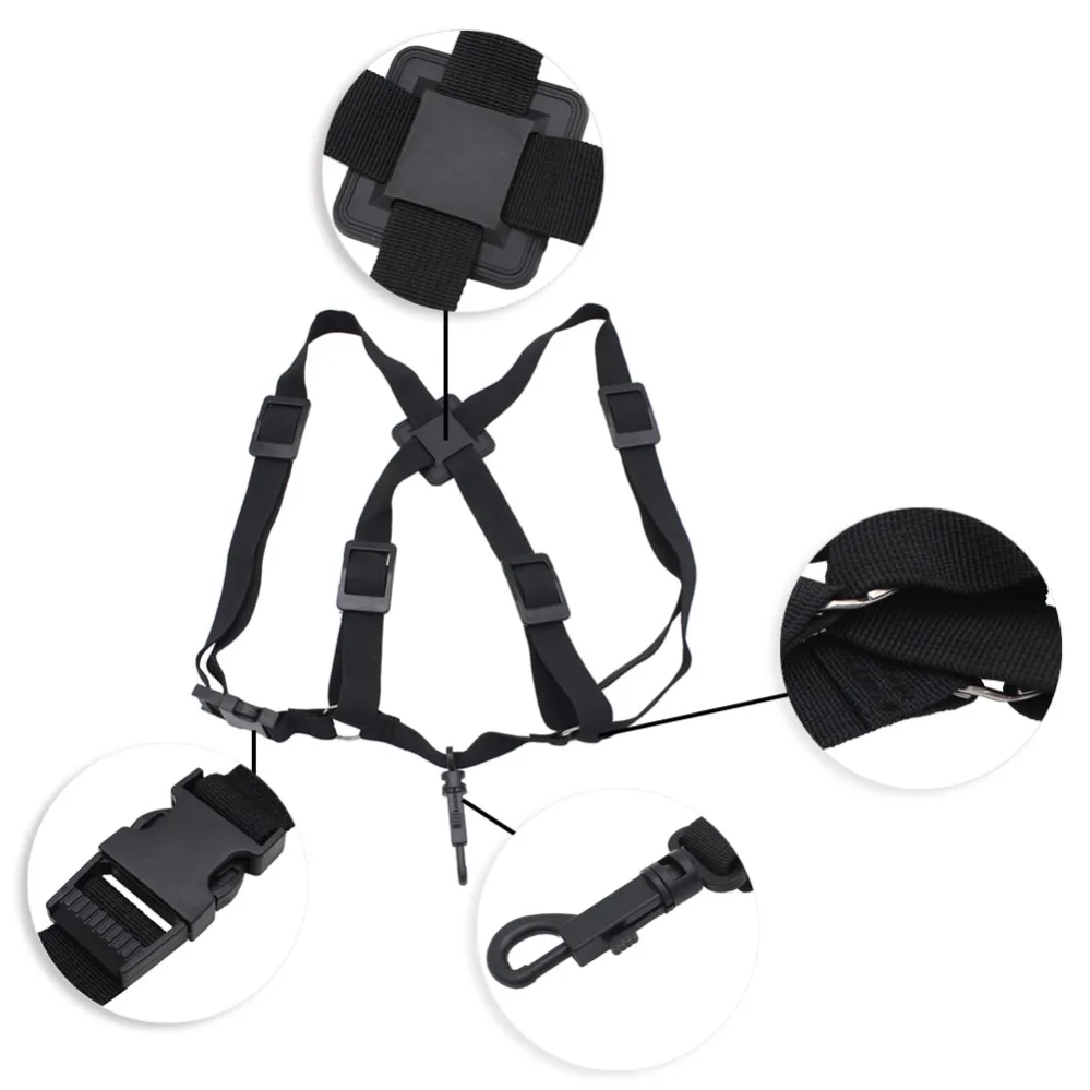 Регулируемые альт тенор сопрано саксофон ремень для саксофона грудь Плечи Длина