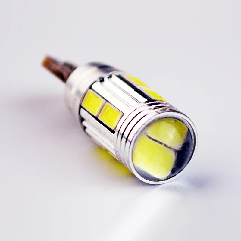 Flytop 2 x W5W 10SMD CANBUS T10 5630 SMD 194 Светодиодные Автомобильные лампы без ошибок CAN BUS фары