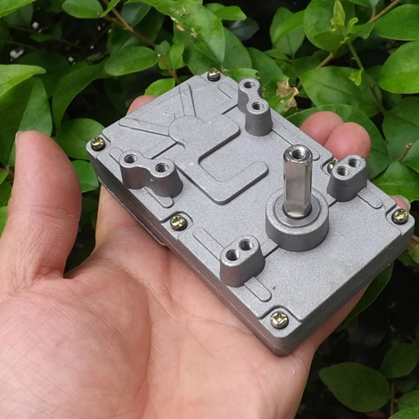 DC 12V Шестерни мотор 7-образный 555 двигатель 10 об/мин качели головка с высоким крутящим моментом Шестерни коробка микро мотор для игрового автомата с автоматическим вращением