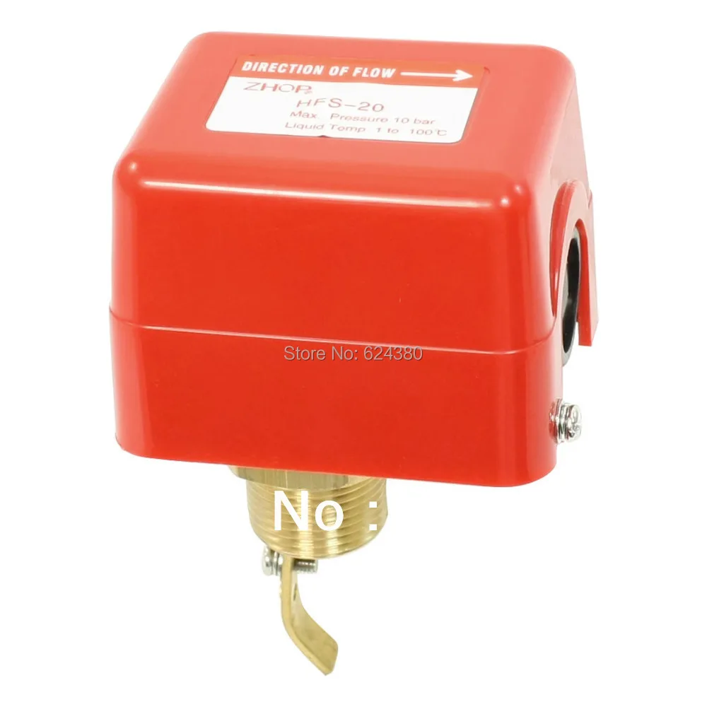 Переключатель управления потоком жидкой воды SPDT 250V 15A PT 3/4 &quot переменный ток HFS-20 |