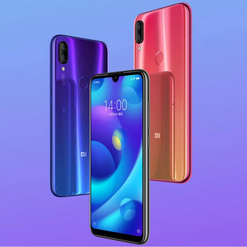 Местная доставка глобальная версия Xiaomi Mi Play 4 Гб 64 Восьмиядерный Helio P35 5 84 &quotкапли