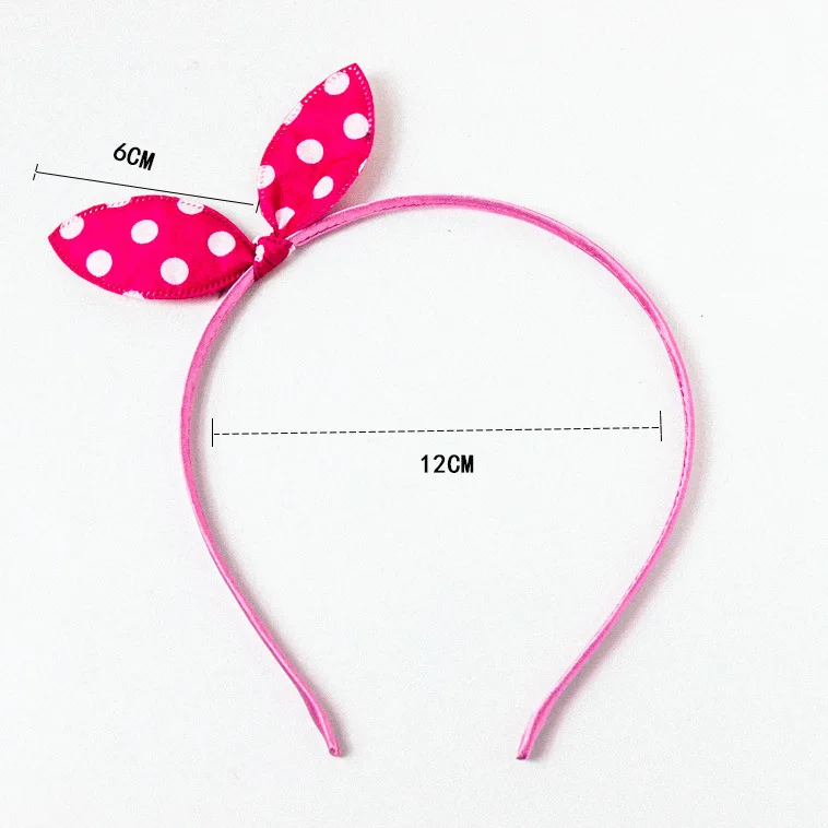 5 шт./лот ткань кроличьи уши hairband обувь для девочек дети обруч для волос полосы интимные аксессуары для Детские бантики головной убор hairbands
