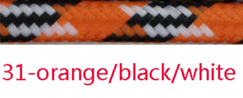 31orange black white 2 м 3 м 5 м 10 м VDE 2 ядра винтажный ТЕКСТИЛЬНЫЙ ШНУР красочный плетеный кабель гибкий шнур питания Электрический провод - Цвет: 31orange black white