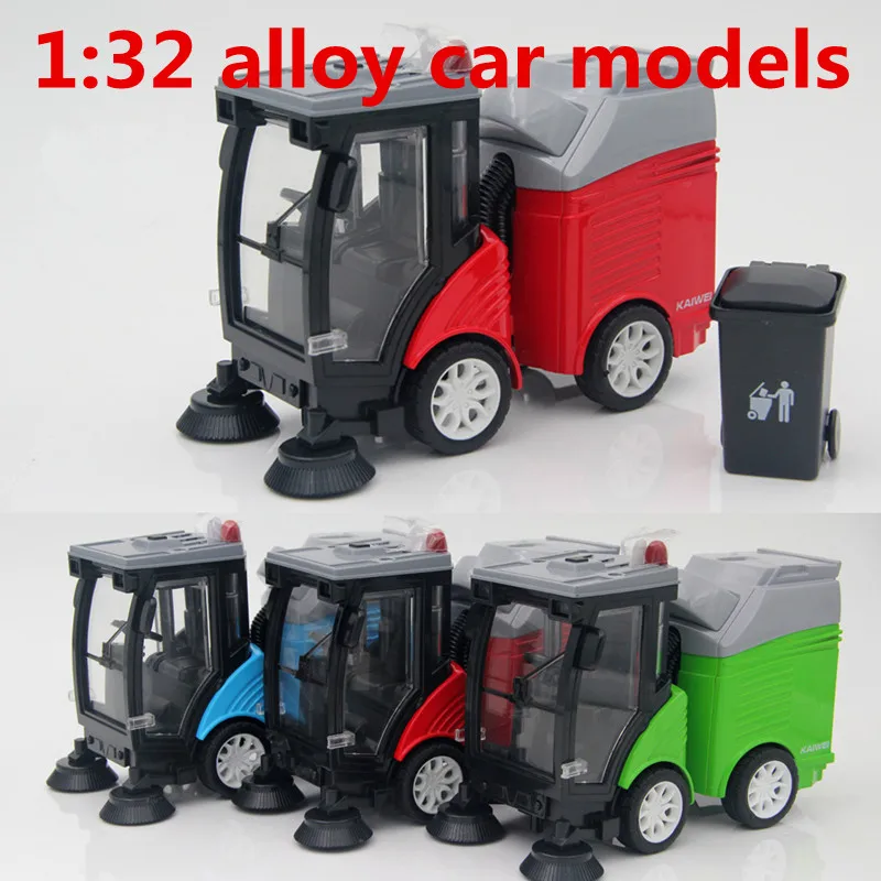 

1:32 alloy car models,high simulation Sweeping vehicles,metal diecasts,toy vehicles,pull back & flashing & musical,free shipping