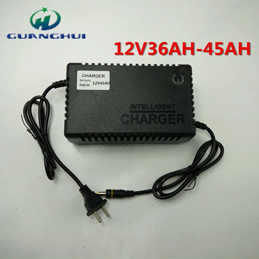 12V5A умное свинцово-Кислотное зарядное устройство используемое для 36-45 Ач