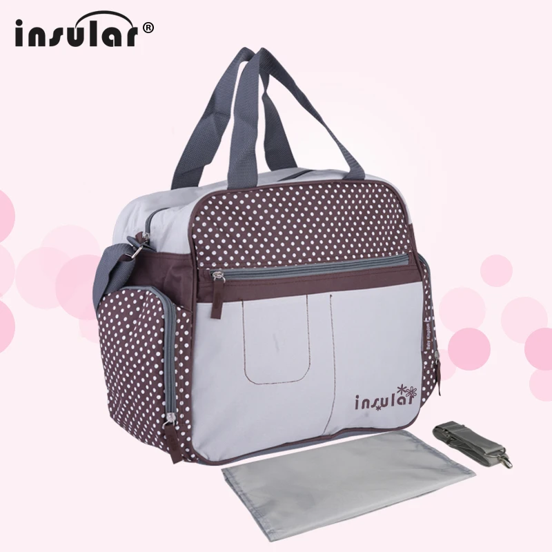 Insular Multi-function mummy bag shoulder his mother packages in large capacity from to child out for the delivery | Багаж и сумки