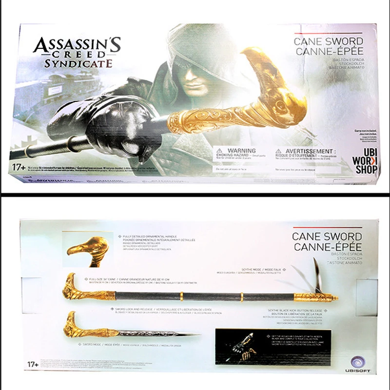 Высокое качество игры Assassins Creed 7 Скрытая клинок рукавицы реквизит Эдвард Кенуэй