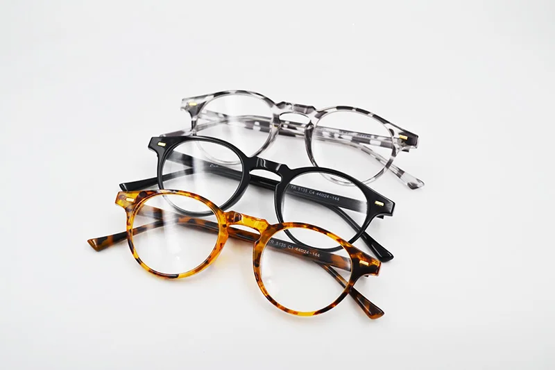 Винтаж стиле брендовые Стиль TR90 прозрачные линзы очки небольшой виде