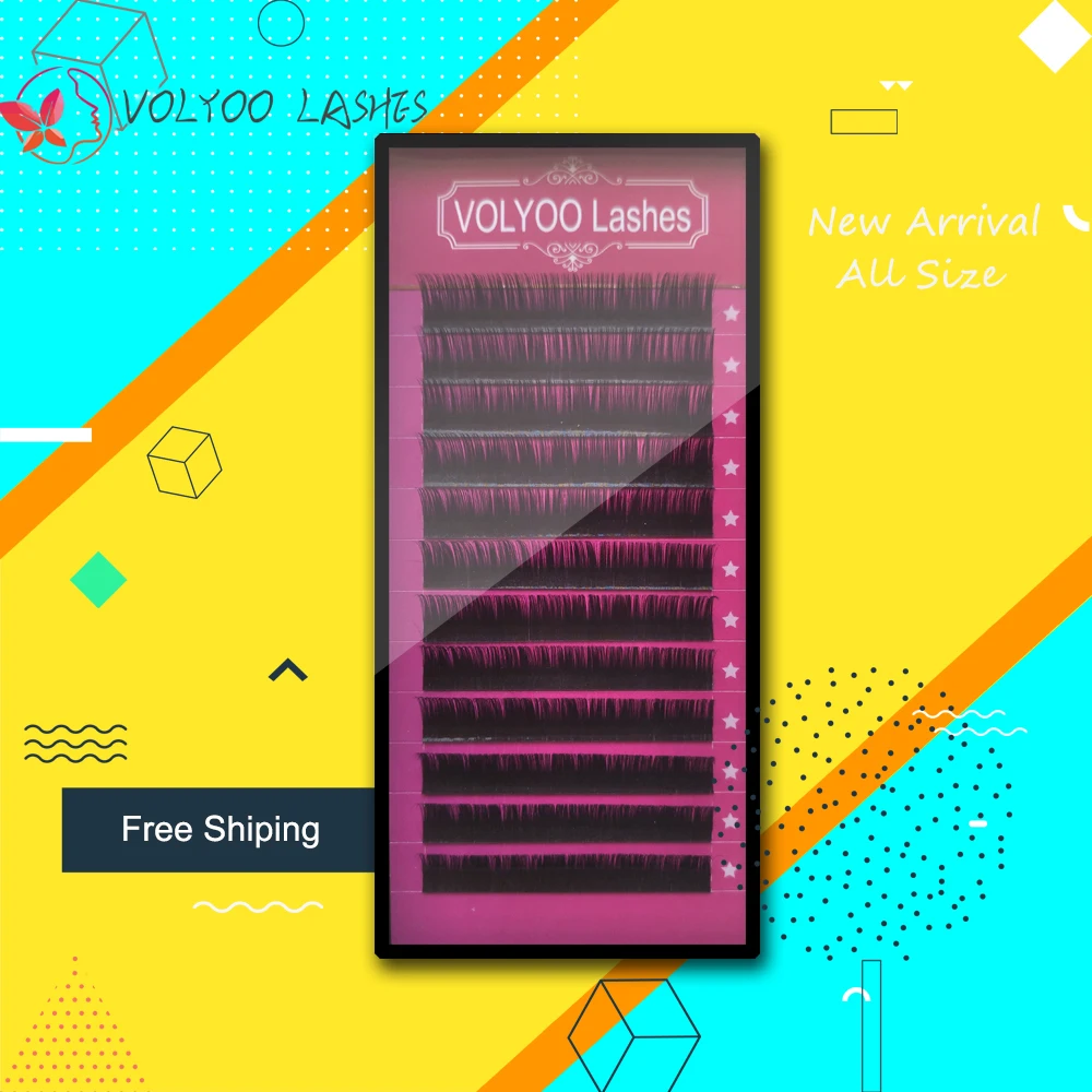 

VOLYOO 1 case JBCD 100% Handmade False Eyelash, Mink eyelash extension
