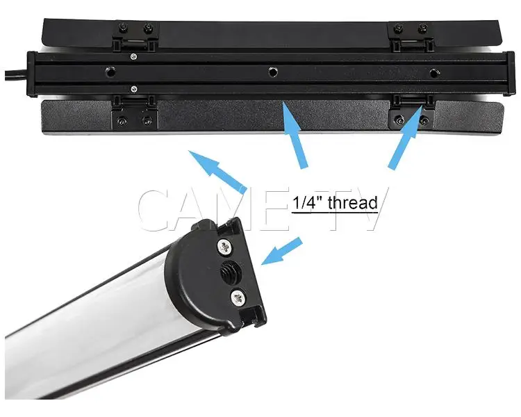 CAME-TV Boltzen Light Andromeda 20 ватт тонкая трубка LED RGBDT Studio Video (2FT-R) | Электроника