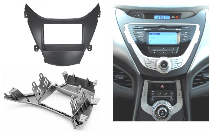 Для HYUNDAI Elantra Avante радио CD DVD аудио панель тире крепление отделка комплект для