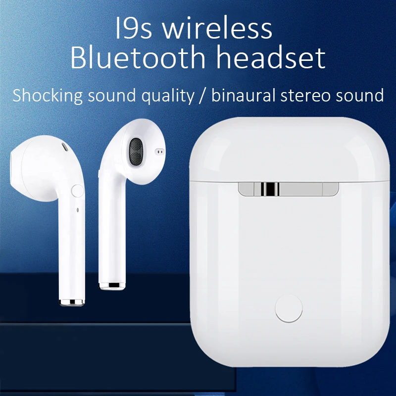 I9 I9S TWS беспроводные наушники портативная Bluetooth гарнитура 5 0 невидимые для всех