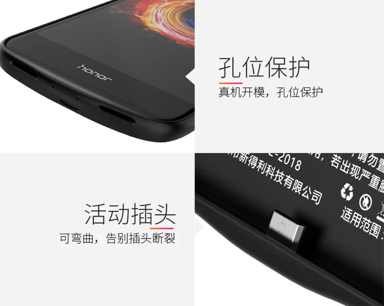 Чехол с аккумулятором 4700 мАч для honor 8 Lite/9 Lite, сменный внешний аккумулятор, зарядное устройство, чехол для телефона из ТПУ, чехол для huawei honor 8 lite