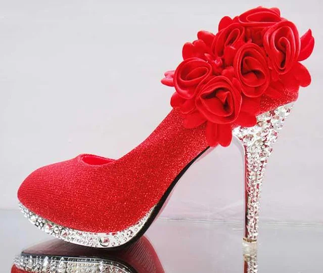 Желтые дамские туфли-лодочки женская свадебная обувь с блестками роскошная