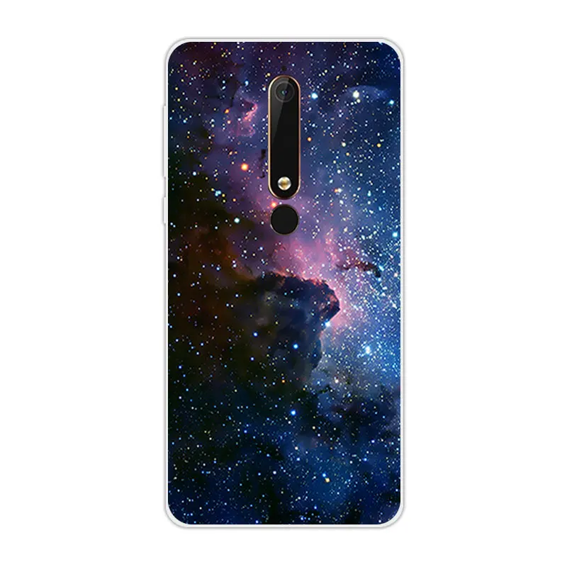 Silicone Cases For Nokia 6 2018/TA-1054 Ultra Clear Ultrathin Soft TPU Gel Coque TA-1054 Full Protective Cover | Мобильные телефоны