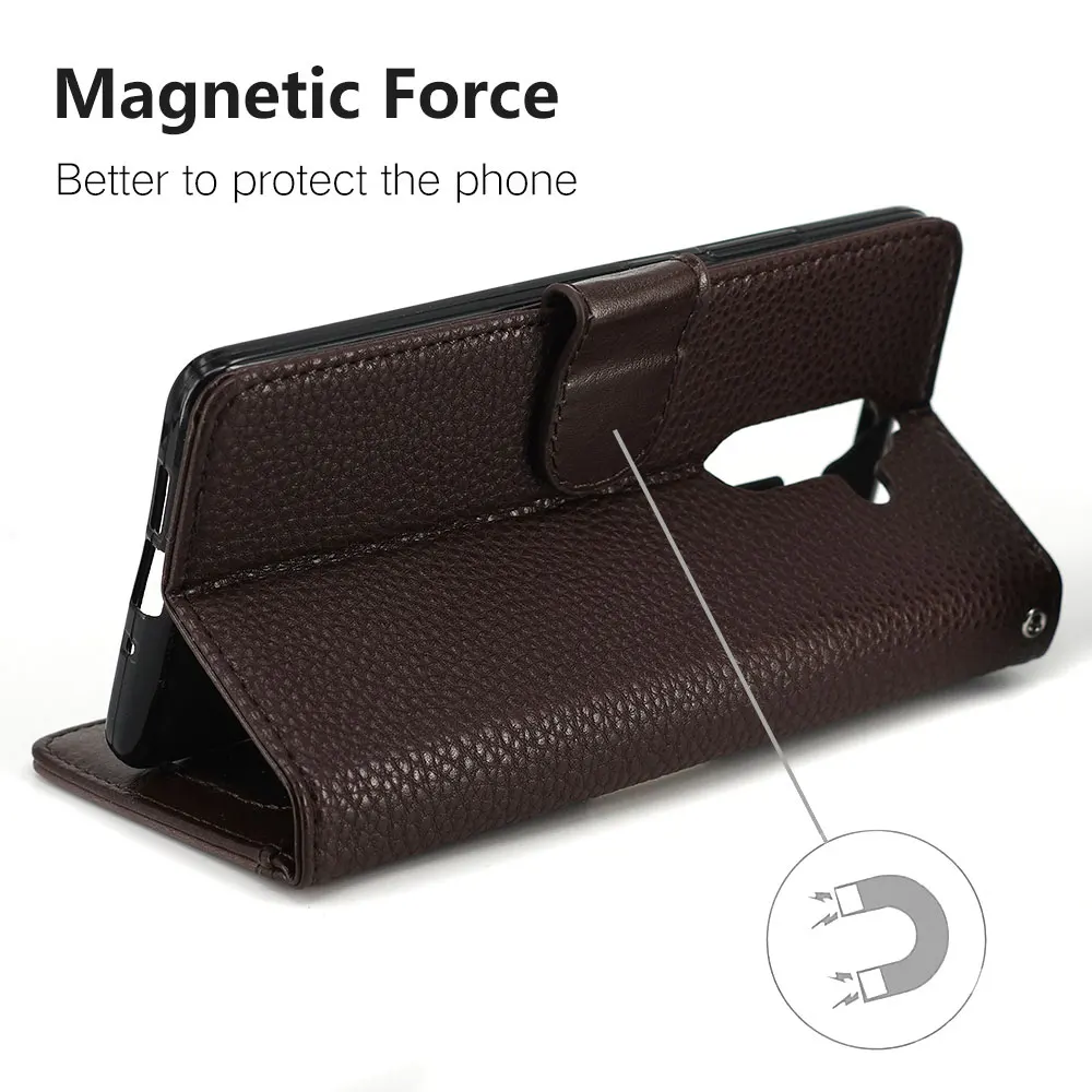 IDOOLS флип чехол для Nokia 7 Plus Роскошный кошелек из искусственной кожи с магнитной