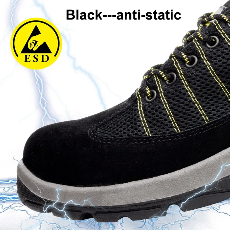 

Deltaplus Safety Shoes Steel Toe Cap Puncture-proof Labor Shoe Boots Summer Breathable Non-slip Wear-resistant Working Shoes
